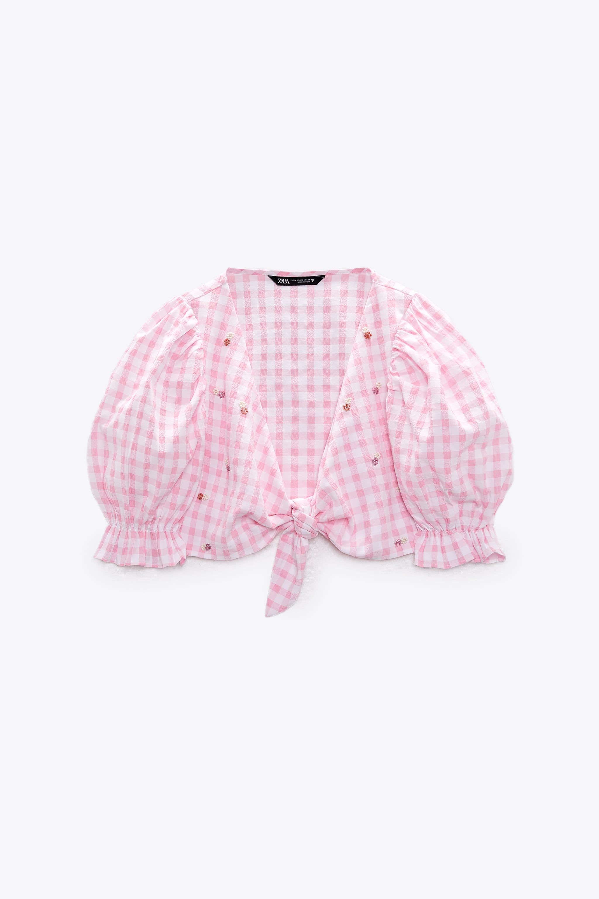 Kate Middleton's Pink Gingham Brora Blouse Is Available for