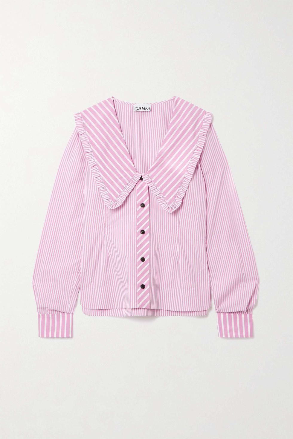 Kate Middleton's Pink Gingham Chelsea Collar Shirt from Brora