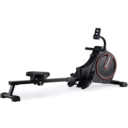Quiet Magnetic Rower with LCD Screen