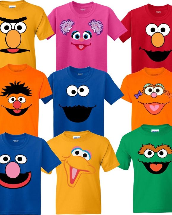 'Sesame Street' T-Shirt Costume