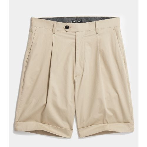 9" Italian Cotton Twill Madison Shorts