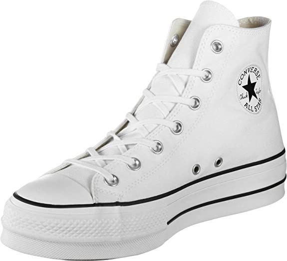 Las Converse blancas altas y con plataforma est n rebajadas