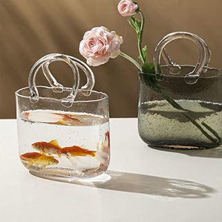 Transparent Glass Vase Bubble Bag