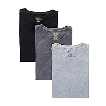 Slim Fit Crew T-Shirts (3-Pack)