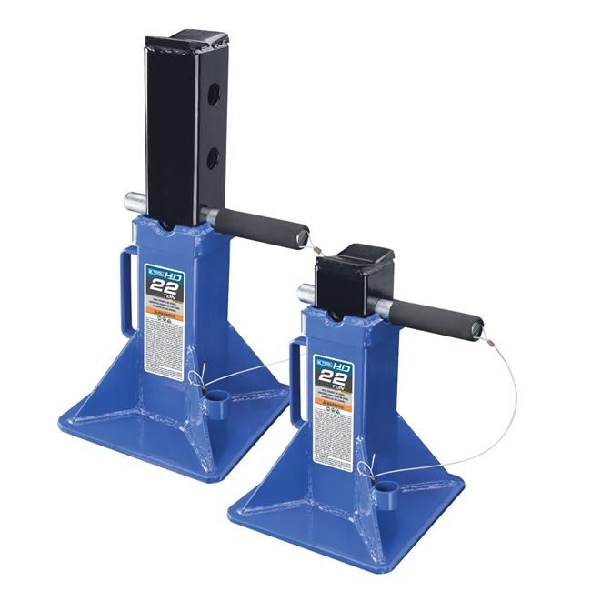 22-Ton HD Jack Stands (Set of 2)