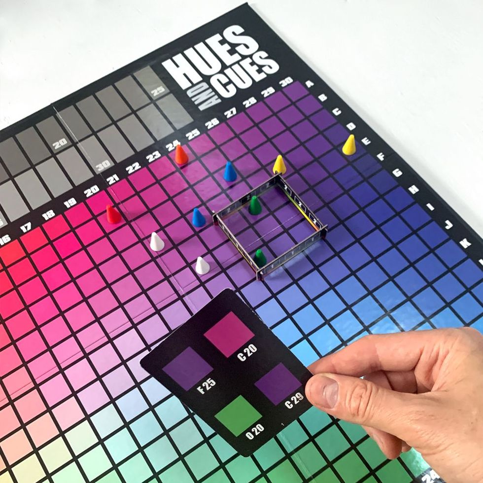 Hues and Cues Board Game