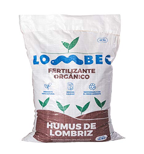 Humus de lombriz, fertilizante orgánico