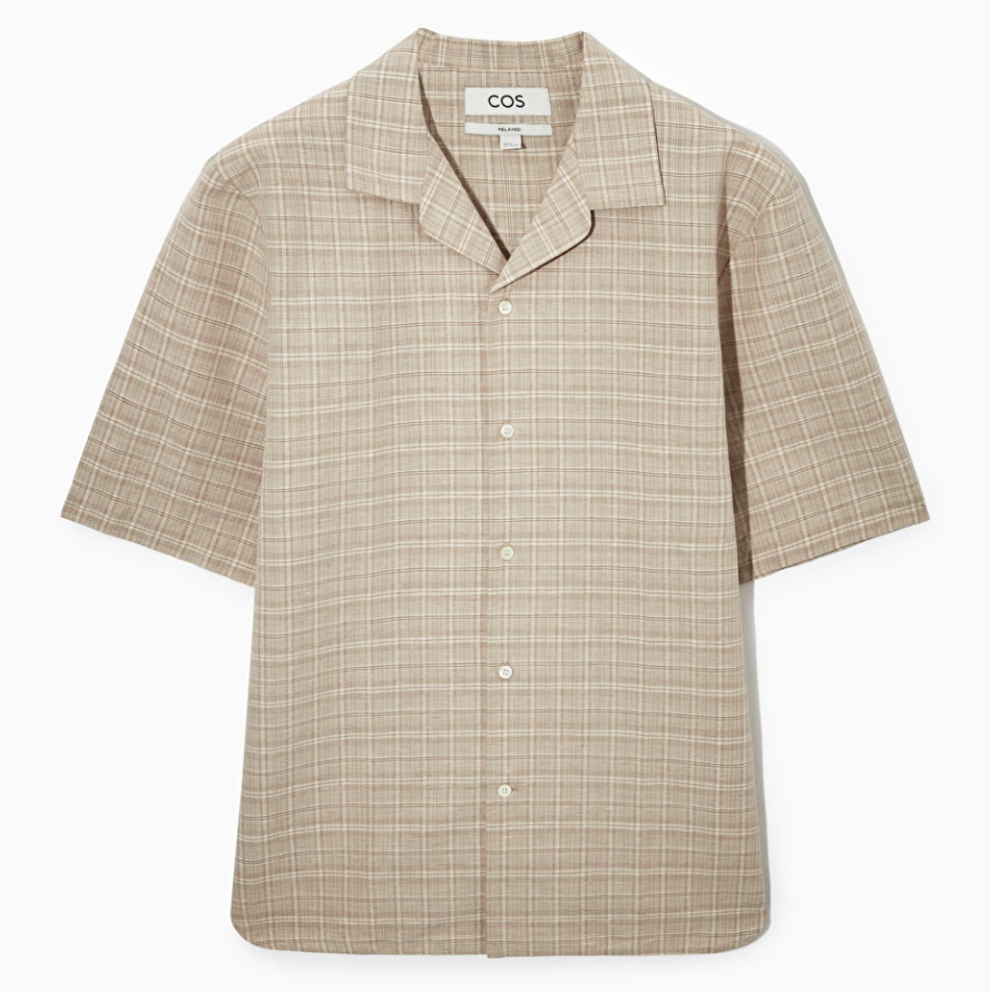 Relaxed-Fit Camp-Collar Shirt 