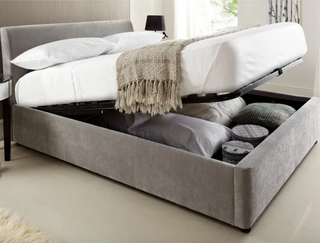 Serenity Upholstered Ottoman Storage Bed