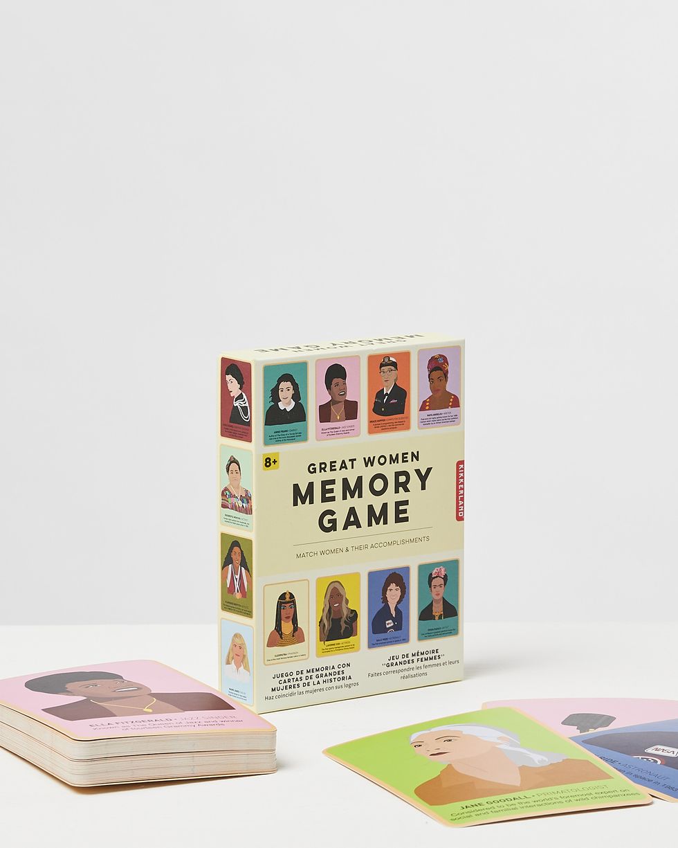 Great Women Memory Card Game