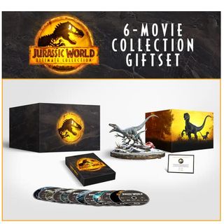 Juego de caja de 6 películas de Jurassic World Ultimate Collection