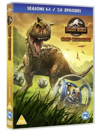 Jurassic World: Campamento Cretácico Temporadas 1-3 [DVD] [2021]