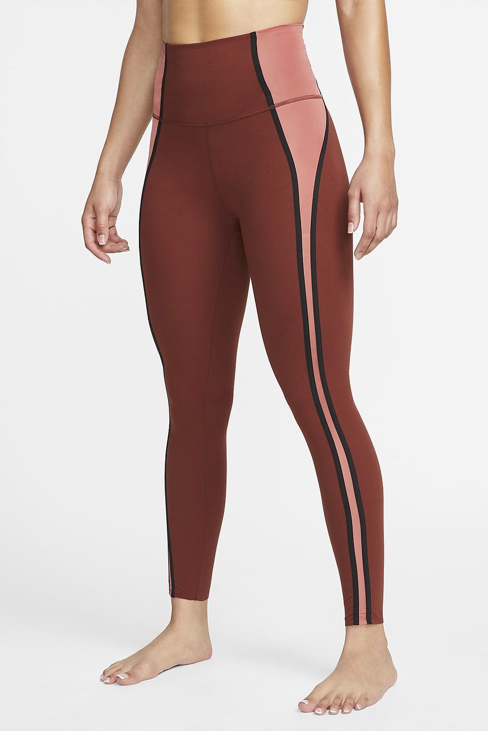 Nike Yoga Dri-FIT high waist 7/8 leggings in khaki