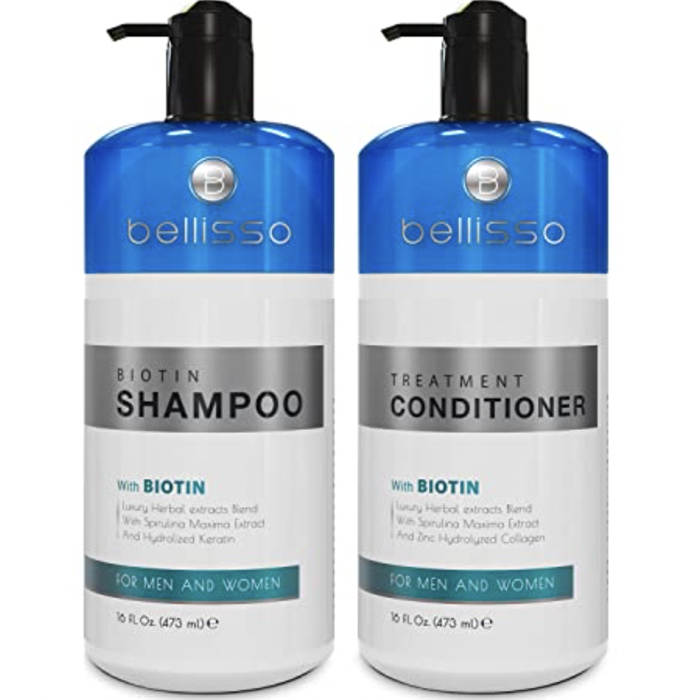 Biotin Shampoo and Conditioner Set for Hair Growth 