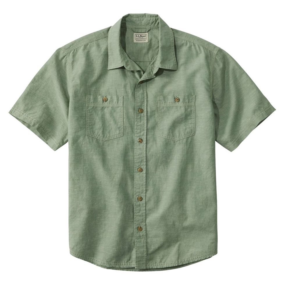 Rugged Linen-Blend Shirt