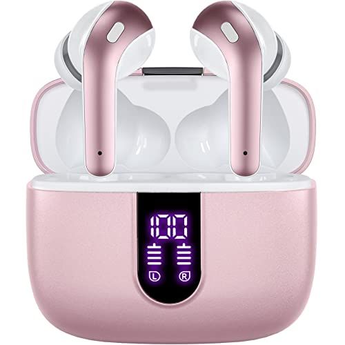 Bluetooth Headphones True Wireless Earbuds 60H Playback 