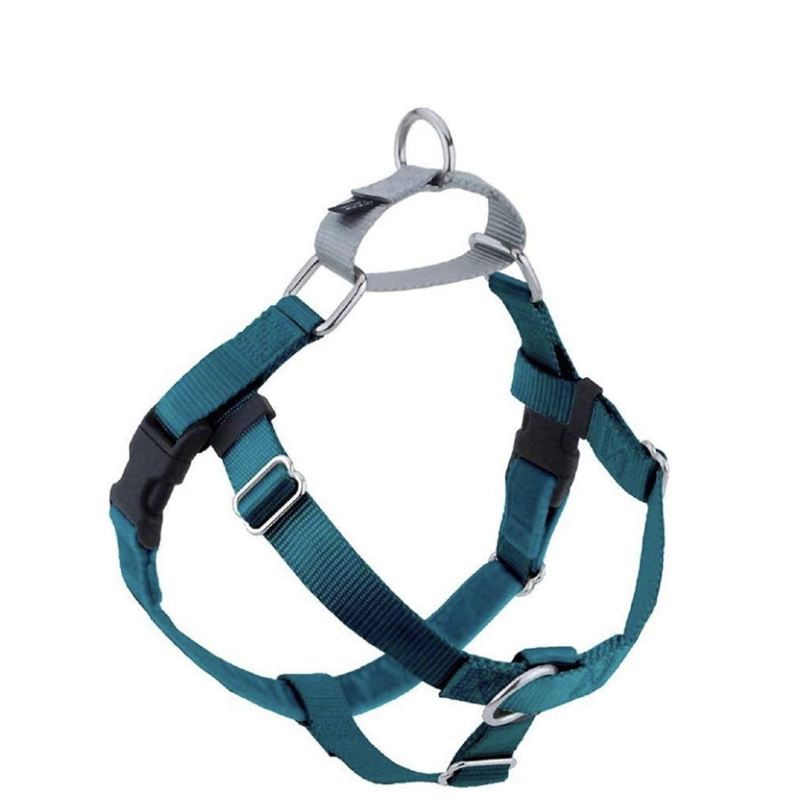 Eagloo Dog Harness No Pull, Walking Pet Harness with 2 Metal Rings and  Handle, Adjustable Reflective Breathable Oxford Soft Vest Easy Control  Harness