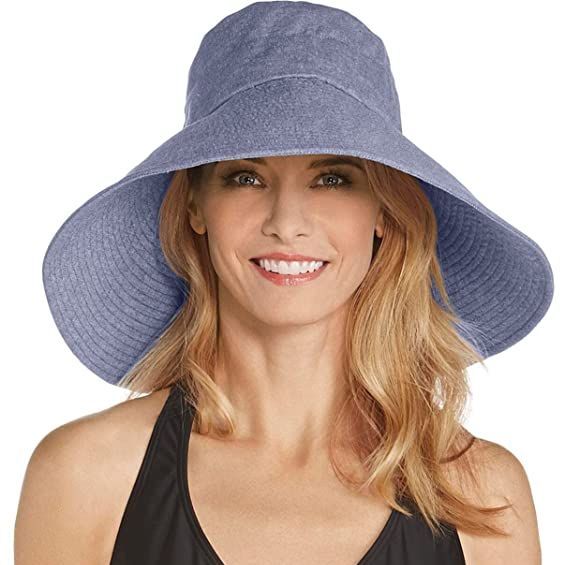 UPF 50 Women Sun Hats Wide Brim Packable with Neck Protection