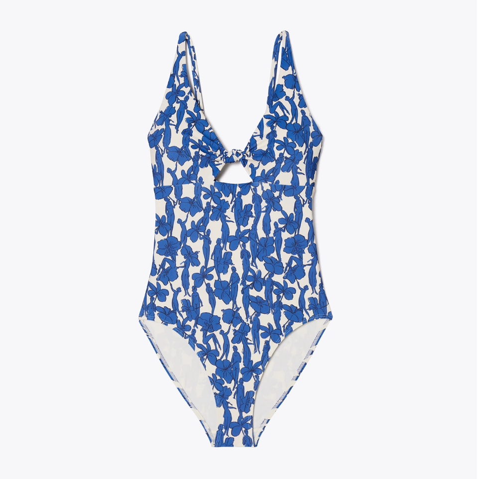 Printed Knot One-Piece 