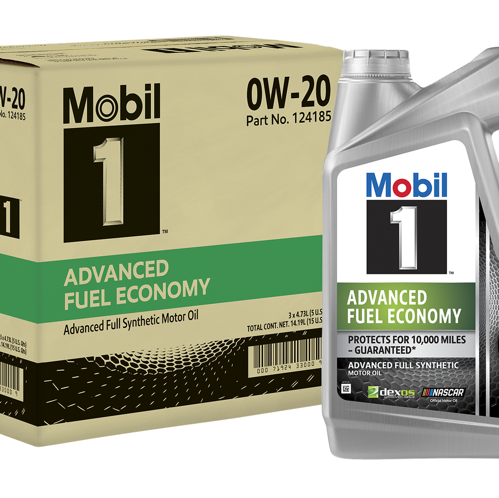 Mobil 1 Advanced Full Synthetic Motor Oil 5W-30, 5 Quart