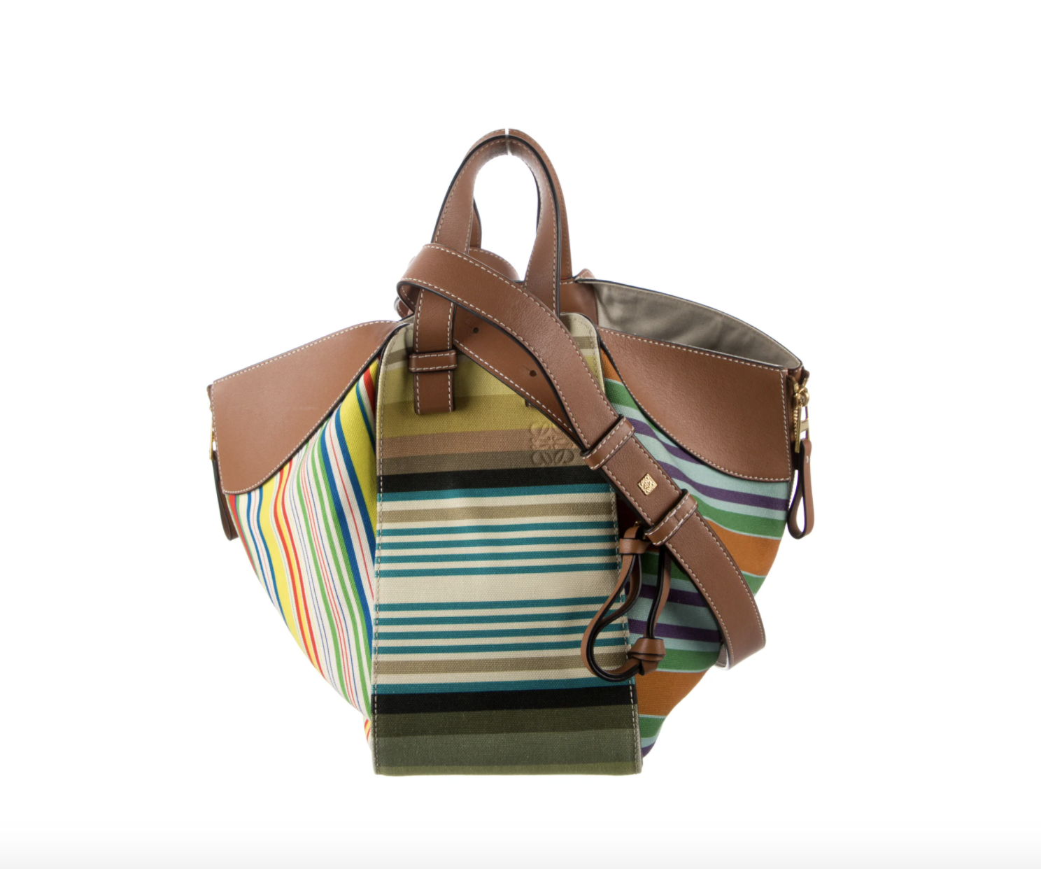 Stripe Canvas Hammock Bag