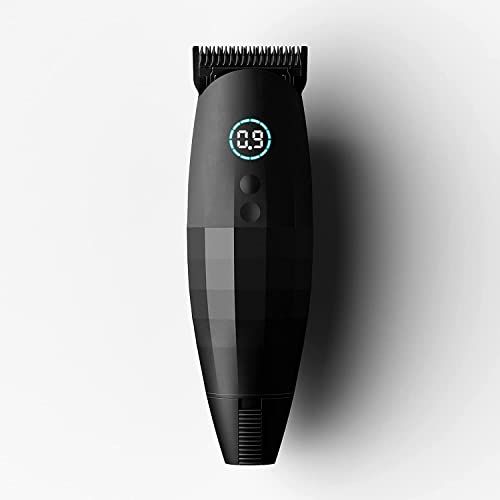 Professional All-in-One Hair Clipper & Trimmer by Bevel, Zero Gap, Barber Supplies, Trimmer for Men, Cordless, Rechargeable, 4 Hour Battery Life,Black
