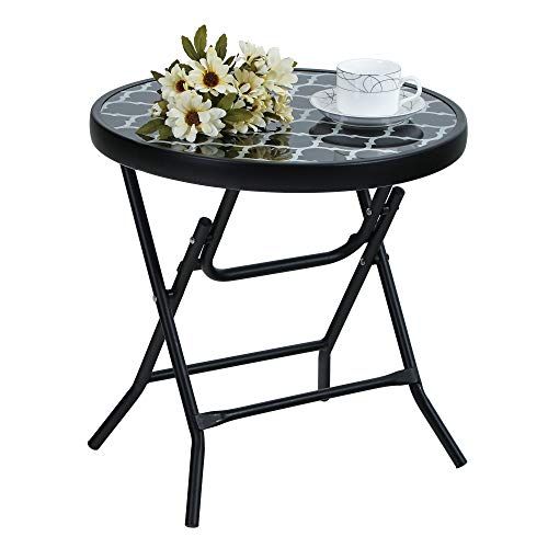 Small foldable patio online table