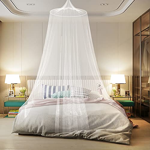 Mosquitera de cama con diseño de cúpula