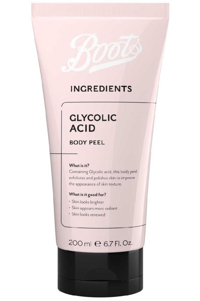 Boots Ingredients Glycolic Body Peel, £6