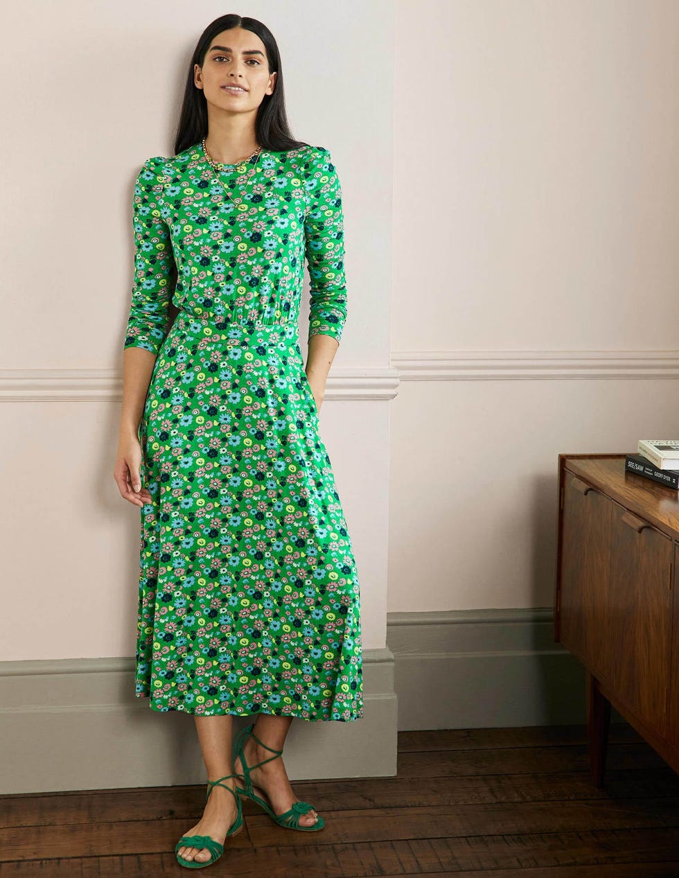 boden holly hanky hem dress