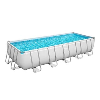 Piscina rectangular con depuradora Piscina rectangular con depuradora