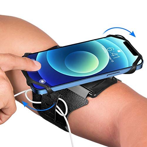 Sports Armband Phone Case Compatible With iPhone/Samsung/Huawei Universal  Sport Phone Case Arm Band Running Bags with Earphone Port Multifunctional  Zipper Phone Key Wallet for Cycling Letter X Wrist Pouch Bag