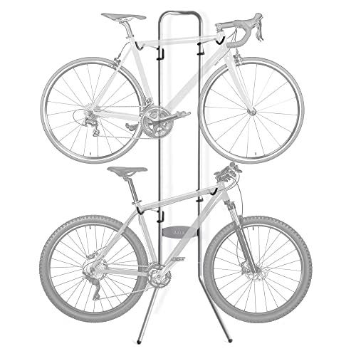 Double Bike Leaning Floor Stand