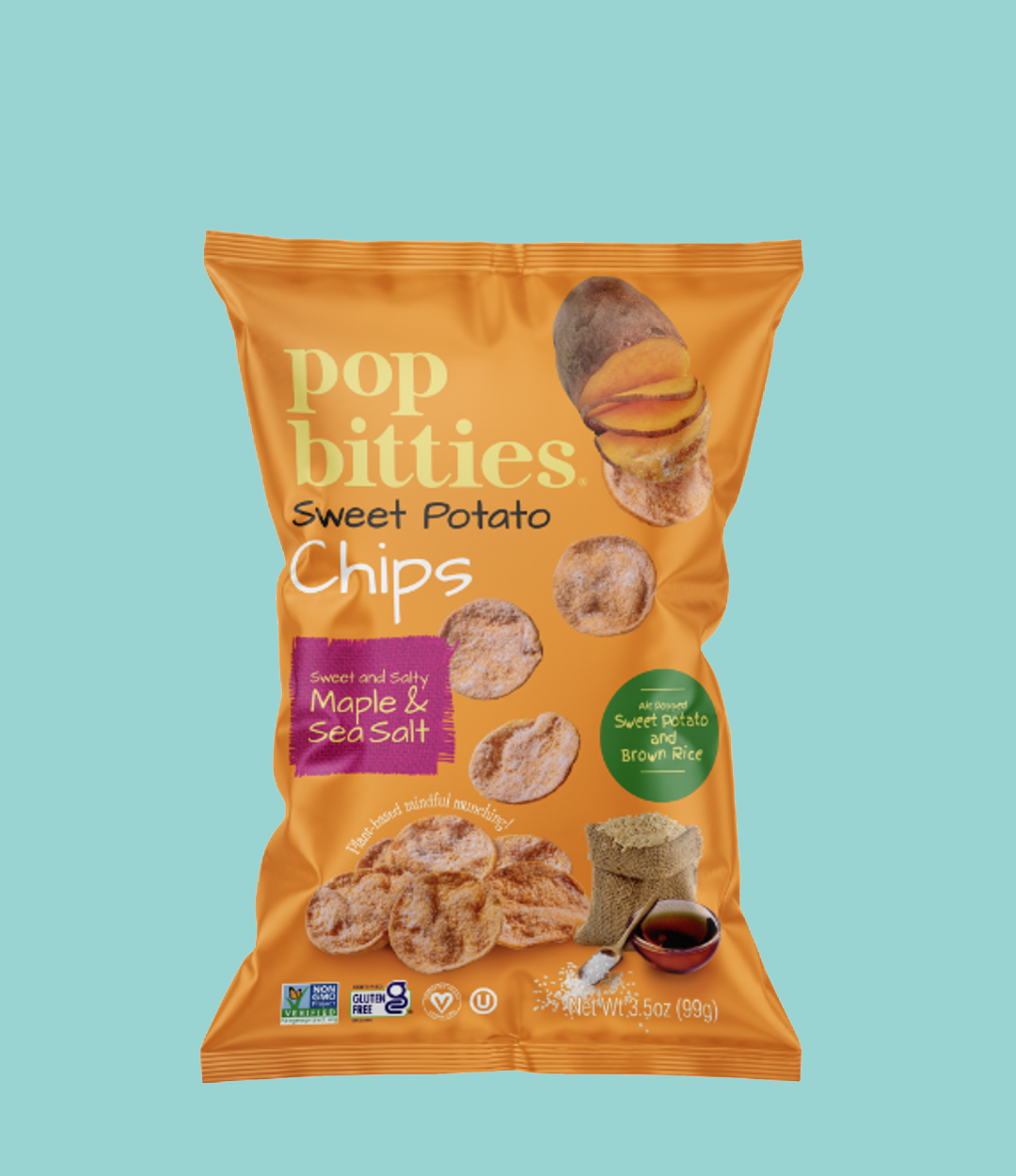 Sweet Potato Chips, Maple and Sea Salt