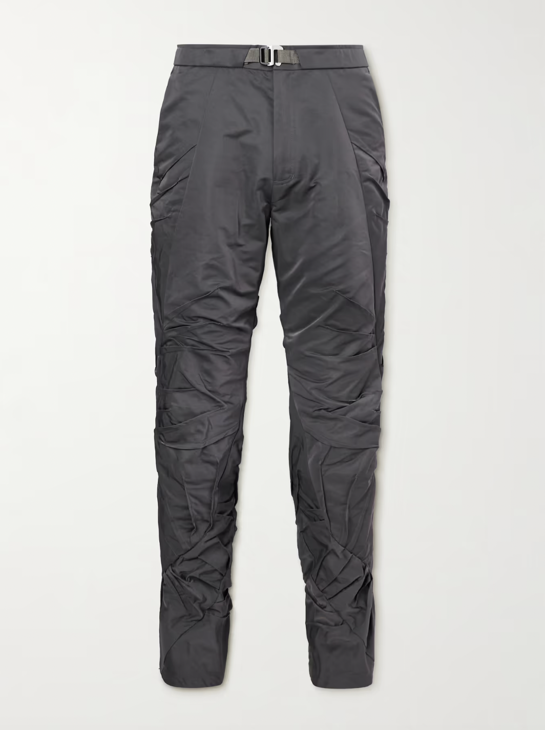 4.0+ Left Straight-Leg Panelled Ruched Tech-Shell Trousers