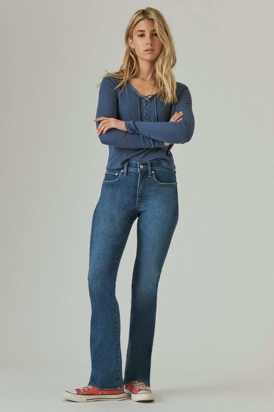 Lucky Brand High-Rise Bianca Boot Jeans