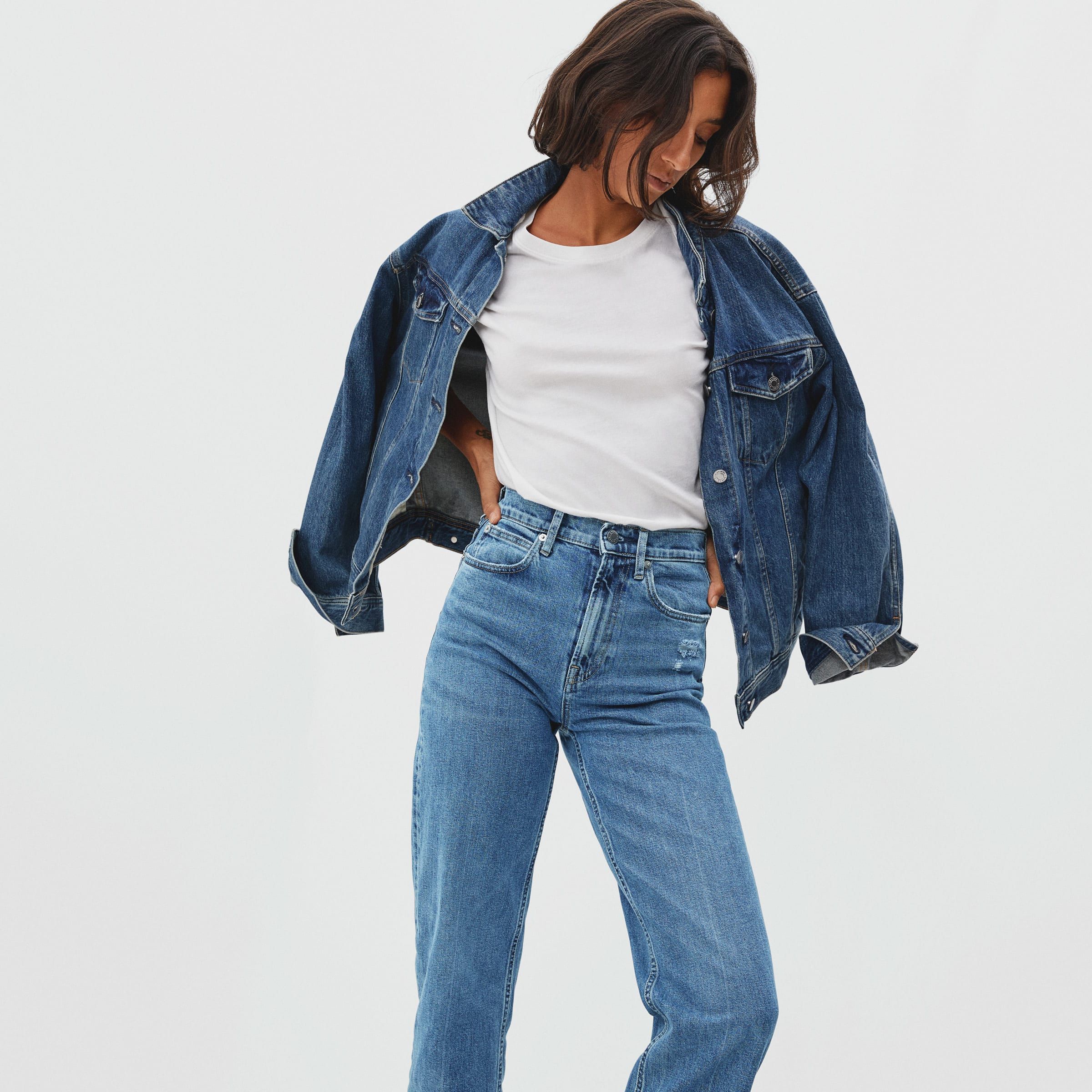 Best high waisted cropped on sale jeans