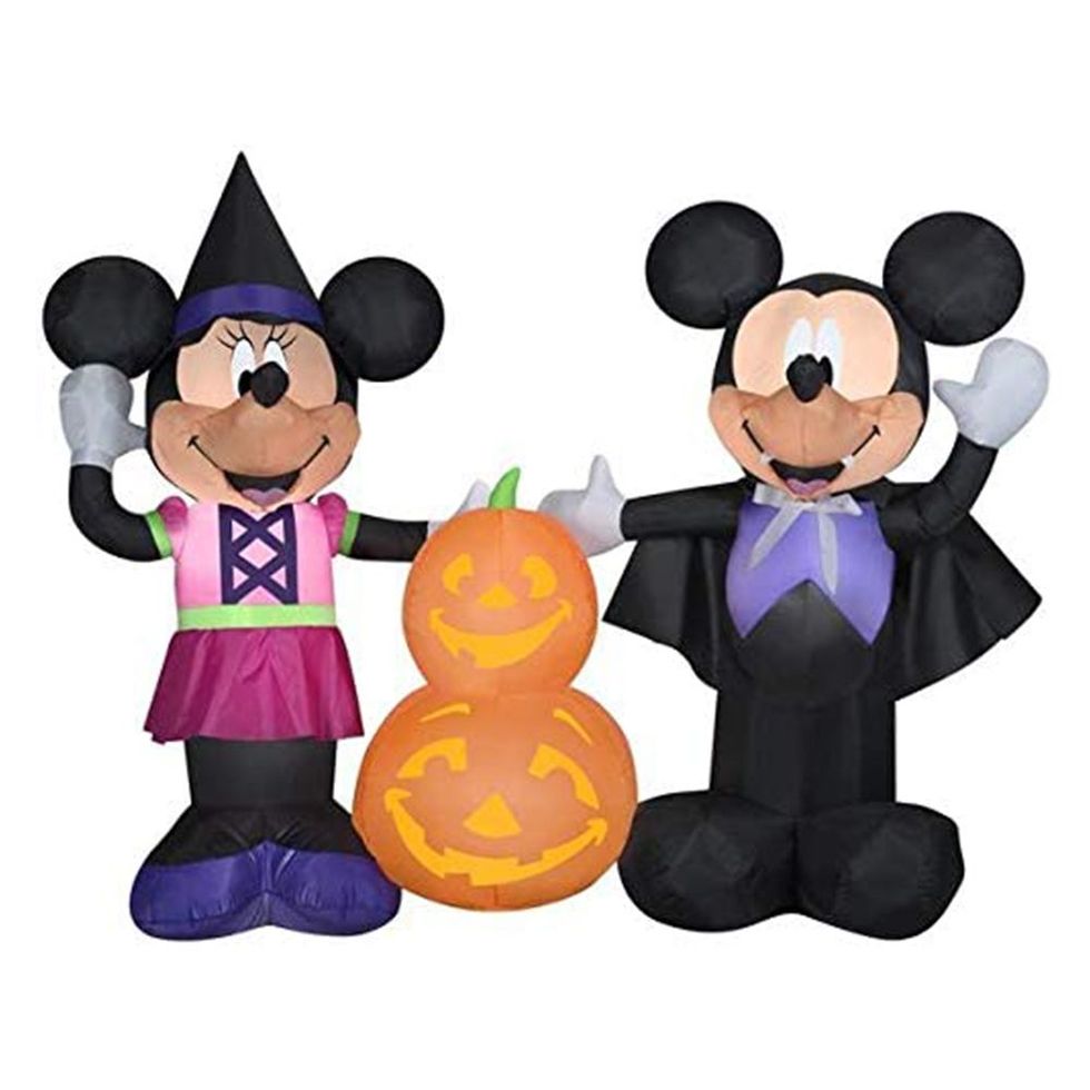 Disney Throw Pillow - Halloween Night - Mickey Jack O Lantern