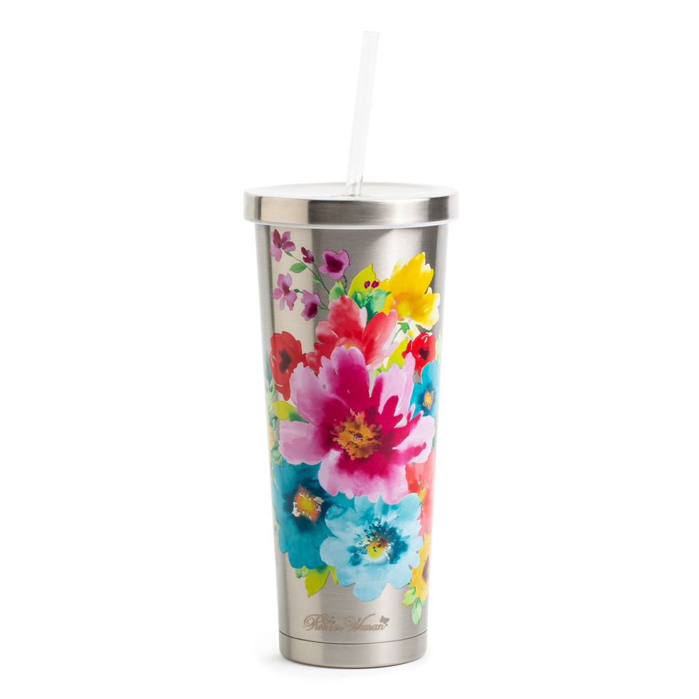 The Pioneer Woman Breezy Floral Stainless Steel Tumbler