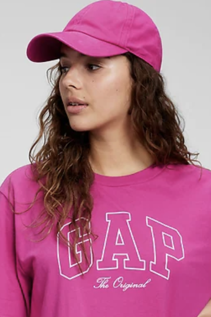 Gap 100% Organic Cotton Washed Baseball Cap