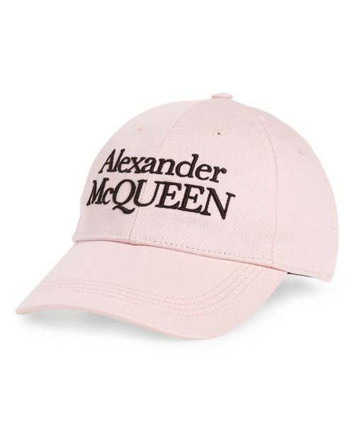 Alexander McQueen Embroidered Baseball Cap