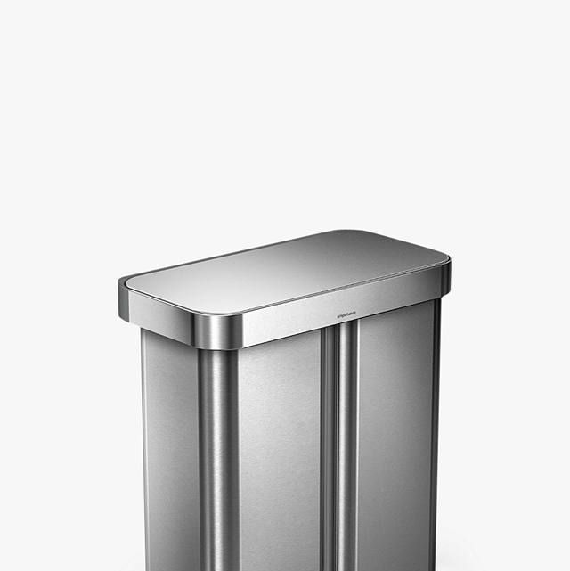 Dual Compartment Recycling Bin