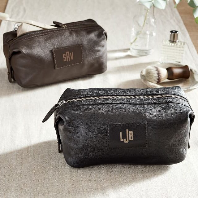 Grant Leather Toiletry Bag