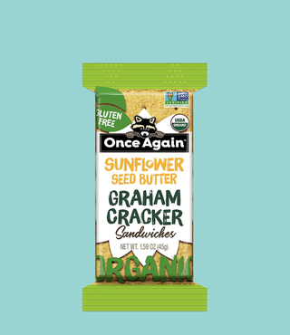Sunflower Butter Graham Cracker Sandwiches