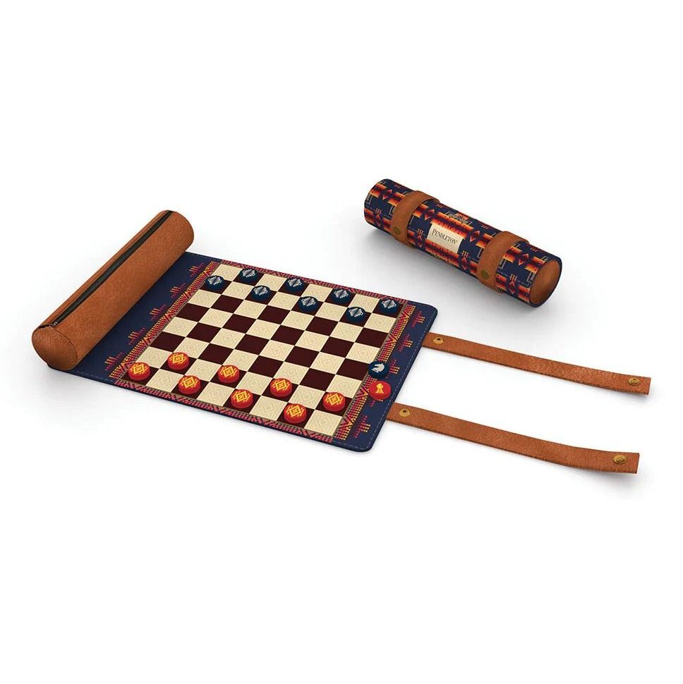 Pendleton Roll-Up Chess & Checkers Set