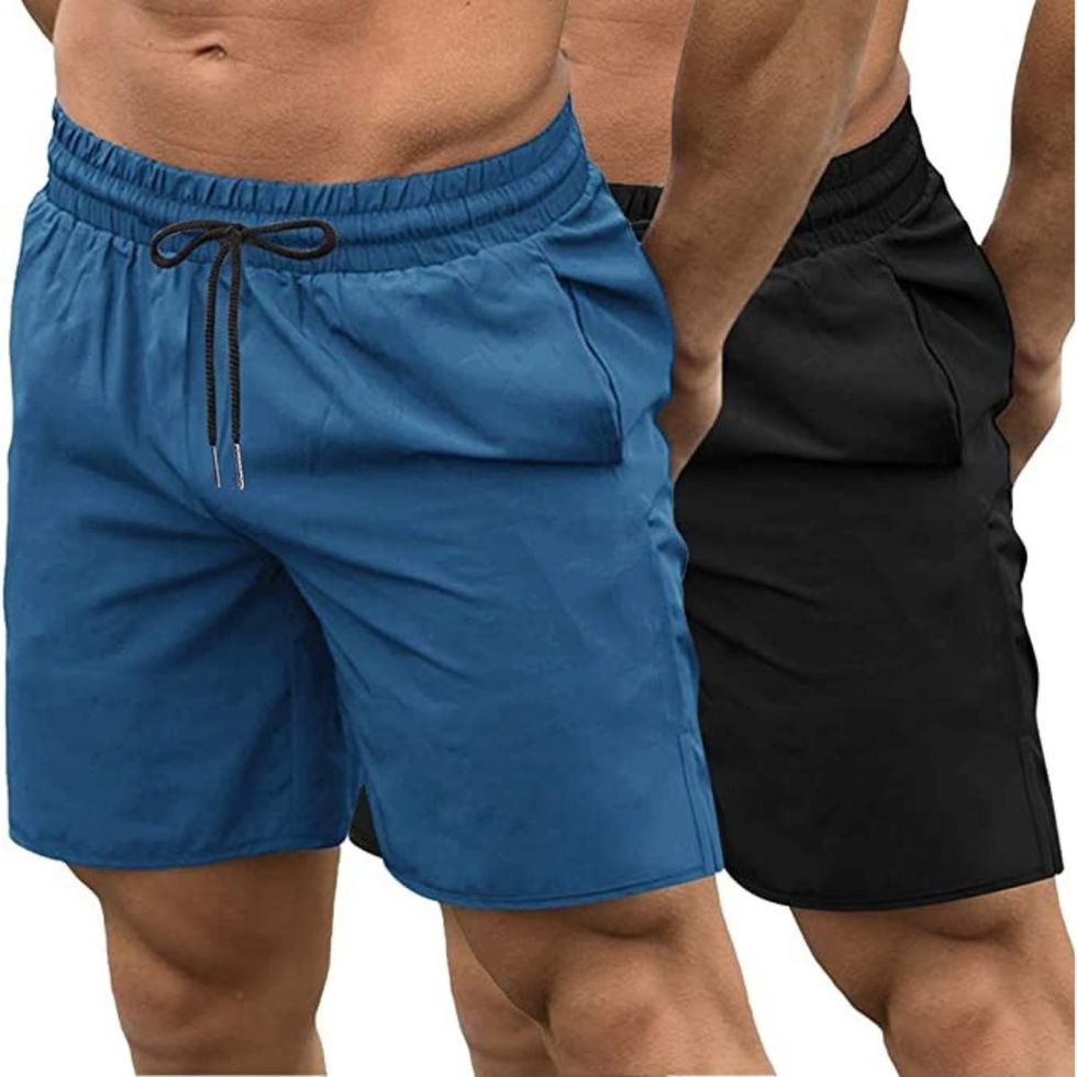 2 Pack Gym Workout Shorts