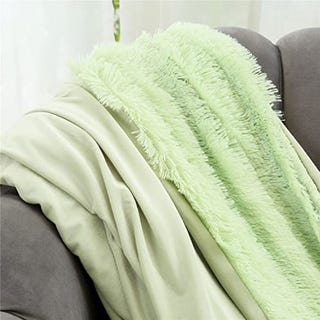 Faux Fur Throw Blanket