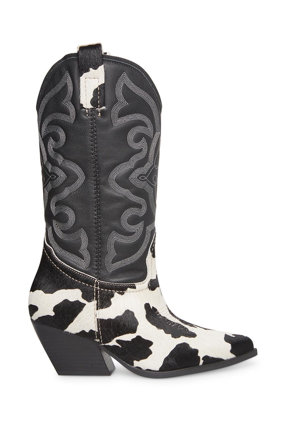 West Black / White Cowboy Boots 