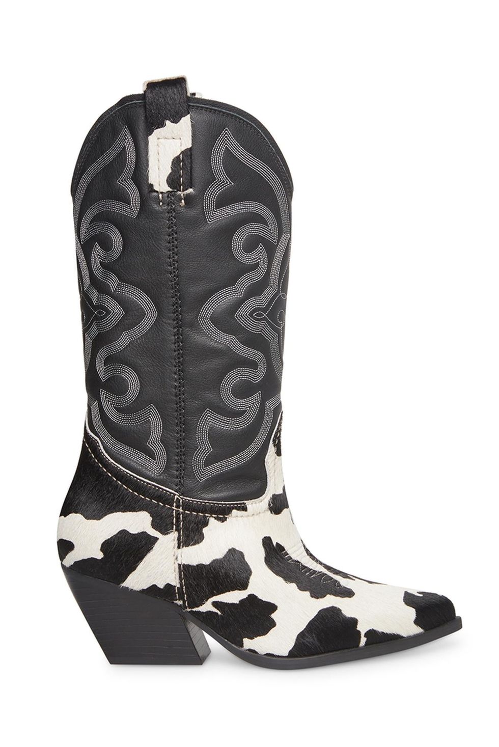 West Black / White Cowboy Boots 
