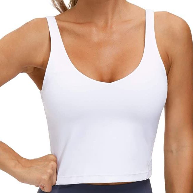 SPORT MESH TOP WHITE Sport tank top, perfect to complete your